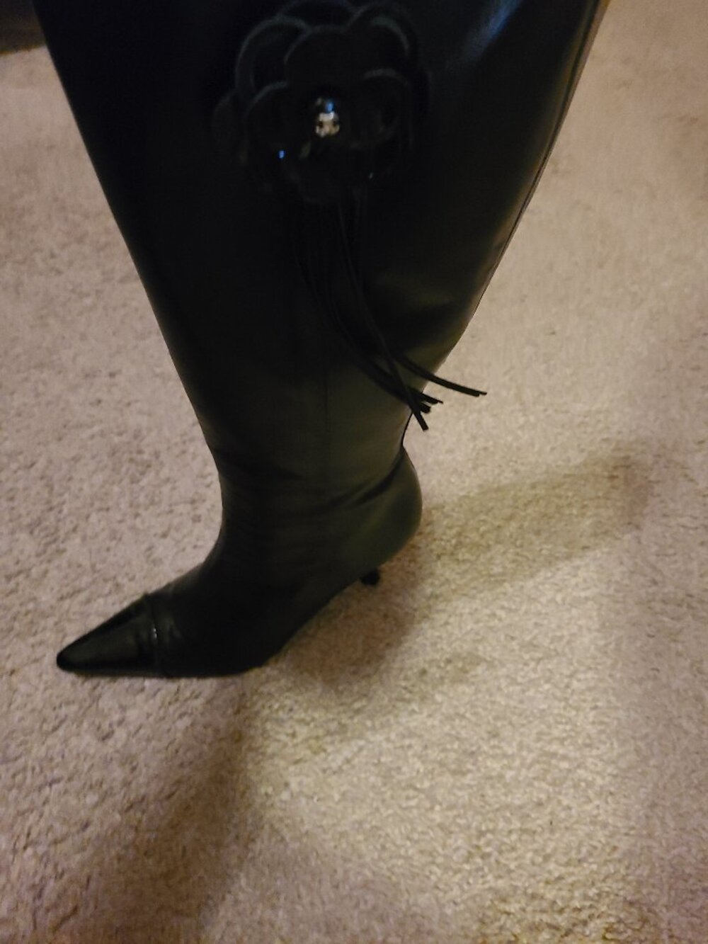 Size 7 Chanel boots